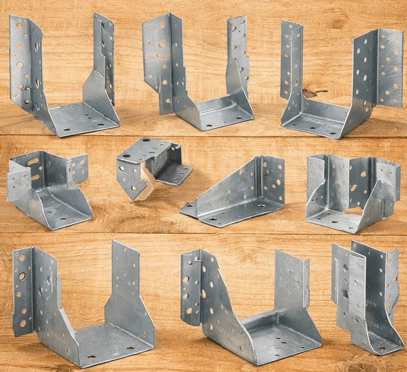 Simpson metal hangers and hardware