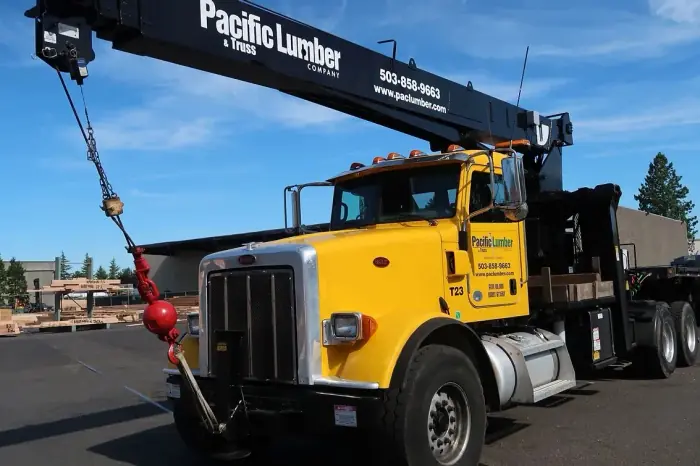 Truss crane delivery