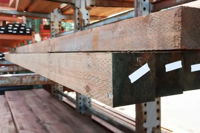 Treated 4x4 lumber